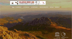 Desktop Screenshot of geoparquevilluercas.es